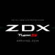 A graphic showing the Acura logo and the letters 'ZDX'